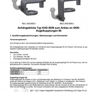 Bedienungsanleitung Kugeladapter KAD