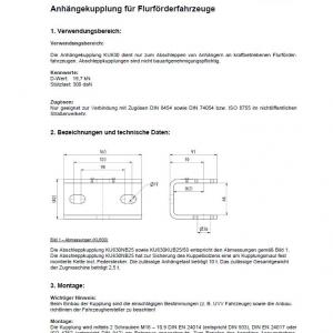Bedienungsanleitung KU630