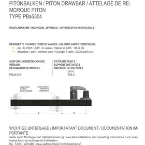 Pitonbalken PBa5304