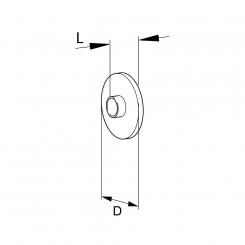FÜHRUNGSNABE 2370 GEHÄRTET 1044282 La Walterscheid® Walterscheid® Moyeu de guidage 2370 - 1044282