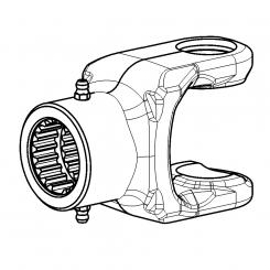 NG 2400 ZNP40X36-20 L106 NIP2 V-SI 1104627 La Walterscheid® Walterscheid® Mâchoire alésée NG 2400 - 1104627