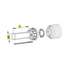 PGH30V J1000 863409 K 1113021 La Walterscheid® Walterscheid® Schutzhälfte innen PGH 30V - 1113021