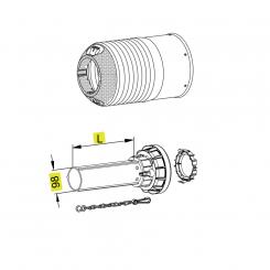 PGH30 J1000 863860 *** 1116619 La Walterscheid® Walterscheid® Schutzhälfte innen PGH 30 - 1116619