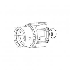 GEHÄUSE F5/1R 2580 L122,8 GESCHL NIPZENT 1136986 La Walterscheid® Walterscheid® Carter d'embrayage F 5/1R - 1136986