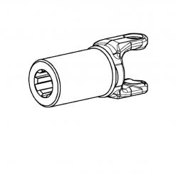 NG 2200 KNP1 3/8-6 L145 NIP 1177158 La Walterscheid® Walterscheid® Hub yoke NG 2200 - 1177158