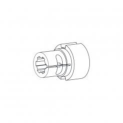 NABE F5/2 KNP1 3/8-6 F.KB M12 L116,5 1178131 La Walterscheid® Freilaufkupplungen Walterscheid® Nabe F 5/2 - 1178131