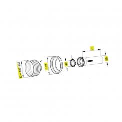 SDH05 A1000 850510 K 1185511 La Walterscheid® Walterscheid® Safety guard half outer SDH 5 - 1185511