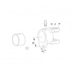 KG K61/1 2200 R42 B8,1/12° L80 BUCHSE 1188372 La Walterscheid® Walterscheid® Mâchoire de limiteur - 1188372