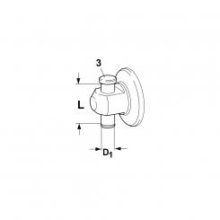 D32/40 L113 ZN10C 1201577 La Walterscheid® Spare parts HOLHSC-120 Cat.4 Walterscheid® Pin 122 - 1201577