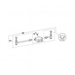 RÜCKSCHLAGVENTIL-DS ZWILL G3/8 L227 1202194 La Walterscheid® Anhängetechnik Walterscheid® AgraSet - 1207503