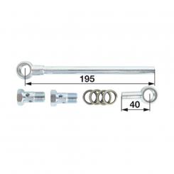 HOL C63 VERSCHRAUBUNGEN O.RÜCKSCHLAGVENTIL ECO ZN-P 1202959 La Walterscheid® Hydraulic Top links Walterscheid® AgraSet 396 - 1202959
