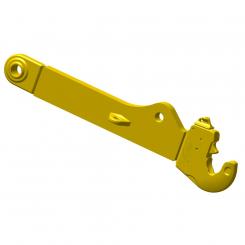 UNTERLENKER ULHK-C1 CAT.3 RH L730 LA.R9005/60 1207645 La Support frame with attachment system Walterscheid® Lower link - 1207645