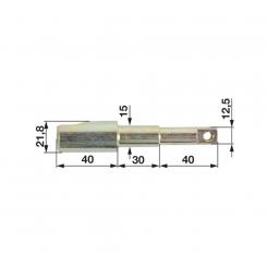 SPERRBOLZEN CAT.2 L109 D21,8 ZN12C 1305031 La(1) Walterscheid® OHK top link hooks spare parts Walterscheid® Lock bolt OH CAT.2 - 1305031