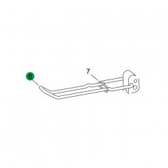 SICHERUNGSFEDER-SOL/DSST L220 RD6X541 ZN10C 1307440 La Walterscheid® OHK top link hooks spare parts Walterscheid® Retaining spring SOL/DSST - 1307440