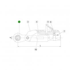ASST-B KH19,1-44 L246 1309183 La Walterscheid® ASST-B|S bolt spare parts Walterscheid® Housing ASST-B - 1309183