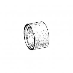 KOLBENDICHTUNG-HOL-C D90 1309525 La Walterscheid® Spare parts HOLHSC-63 - C90 Walterscheid® Piston lining 0 - 1309525