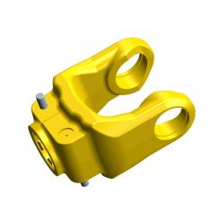 AG 2600 KNP1 3/4-6 STIFT-2 L128 1320803 La(1) Walterscheid® Walterscheid® Mâchoire d'extrémité AG 2600 - 1320803