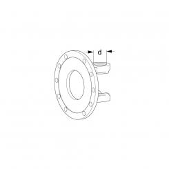 KG K90 2300 TK167 B12,1-10 L70,6 1335443 La Walterscheid® Walterscheid® Mâchoire de limiteur K 90 - 1335443