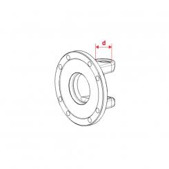 KG K90 2600 TK167 B12,5-8 L80 1335606 La Walterscheid® Walterscheid® Kupplungsgabel K 90 - 1335606