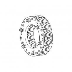 FEDERPAKET K96 75/150 1377673 La Walterscheid® Friction clutches Walterscheid® Spring pack K 96 - 1377673