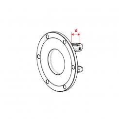 KG FK90/4T 2400 TK167 B12,1-6 L75 1600258 La Walterscheid® Walterscheid® Clutch yoke FK 90/4T - 1600258