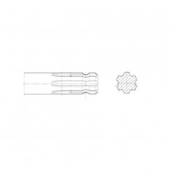 PROFIL KWP1 1/8-6 L400 1 1 8 6 La Walterscheid® Walterscheid® Profil KWP 1 1/8-6 - 1045465