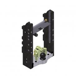 KU342 W=389/32/25 mm-6H 8002739 La Walterscheid® Hitches Walterscheid® Quick adjustable support KU342WKK - 8002739