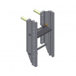 KU367 W=335/30/22 mm-8H 8002742 La Walterscheid® Hitches Walterscheid® Quick adjustable support KU367NL – 8002742