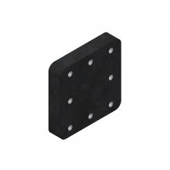 210x210x40 mm/1x160x140M16-8H 8003243 La Walterscheid® Mounting plates Walterscheid® Mounting Plate ASP7140-210 - 8003243
