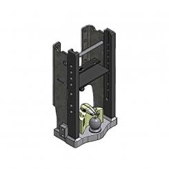 KU397 W=329/32/25 mm-7H 8004484 La Walterscheid® Hitches Walterscheid® Quick adjustable support KU397KK - 8004484