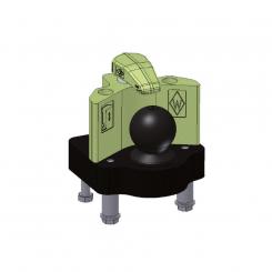 KK80 HD=140x100/17 mm 8004682 La Walterscheid® Anhängetechnik Walterscheid® Kugelaufsatz KBAW0 - 8004682