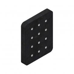 200x255x30 mm/2x110x100M16-12H 8004917 La Walterscheid® Anhängetechnik Walterscheid® Montageplatte ASP7110-200x2 - 8004917