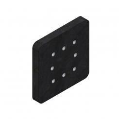 240x240x30 mm/1x110x100M16-8H 8004919 La Walterscheid® Anhängetechnik Walterscheid® Montageplatte ASP7110-240 - 8004919