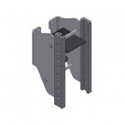 KU318 W=199/30/22 mm-8H 8004922 La Walterscheid® Hitches Walterscheid® Quick adjustable support KU318 – 8004922