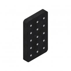 210x355x40 mm/3x130x130M20-15H 8004957 La Walterscheid® Anhängetechnik Walterscheid® Montageplatte ASP7130-210x3 - 8004957