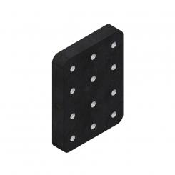 210x282x40 mm/2x145x145M20-12H 8004958 La Walterscheid® Anhängetechnik Walterscheid® Montageplatte ASP7145-210x2 - 8004958