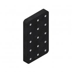 210x355x40 mm/3x145x145M20-15H 8004959 La Walterscheid® Anhängetechnik Walterscheid® Montageplatte ASP7145-210x3 - 8004959