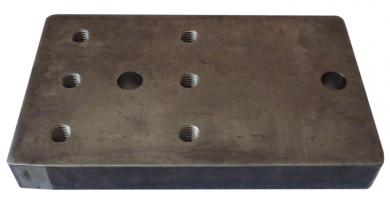 200x330x40 mm/1x130x115M20-6H/C2x25HD200 8005187 La Walterscheid® Kalotten Walterscheid® Montageplatte ANP7115-200 - 8005187