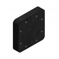 200x200x40 mm/1x160x160-80x80M20-8H 8005219 La Walterscheid® Anhängetechnik Walterscheid® Montageplatte ASP7160-002 - 8005219