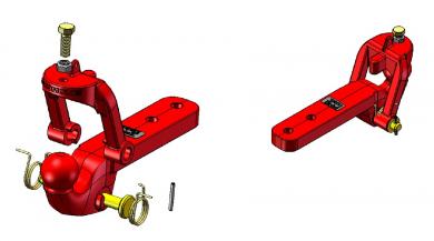 KK80 40x90x311/2xHD90-26 mm 8005295 La Walterscheid® Anhängetechnik Zugkugeleinsatz 750-00325-01 - 8005295