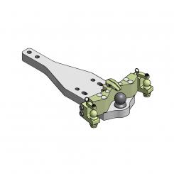 KK80 2/75/857/30/255/2/147/60 mm 8005420 La Walterscheid® Kupplungsböcke KK Walterscheid® Kugelbalken KBa8301XZWL50 - 8005420
