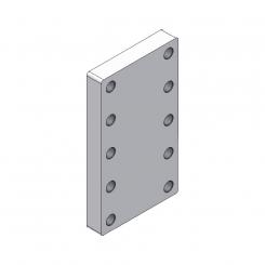 160x160x30/3x120x120M20-10H 8005502 La Walterscheid® Anhängetechnik Walterscheid® Montageplatte ASP7120x3 - 8005502