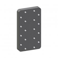 200x360x40 mm/3x160x160-80x80M20-18H 8005528 La Walterscheid® Anhängetechnik Walterscheid® Montageplatte ASP7160-006 - 8005528