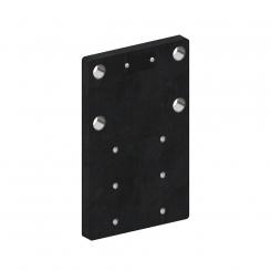 280x175x20 mm/HD=140x80/21 mm-2xHD83x56M10 8005654 La Walterscheid® Anhängetechnik Walterscheid® Montageplatte ANP50-45/2-2 - 8005654