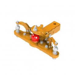 KK80 90x90x190/1x30 mm/2xKK50 8005707 La Schlepper Zugkugeleinsatz mit beidseitig KK50 750-00508-01 - 8005707