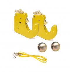 UHKS-C CAT.4 GR.GELB SET Unterlenkerhakensatz 3 1 Walterscheid® Jeu de crochets de bras inférieur Walterscheid® Jeu de crochets de bras inférieurs UHKS-C CAT.4 - 1204908