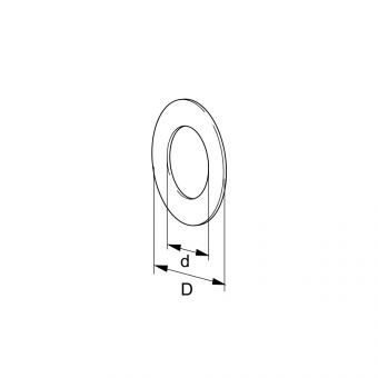 SCHEIBE 64X118X0,5 1042859 La Walterscheid® Walterscheid® Rondelle - 1042859
