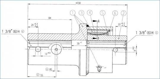 EF5/1R KNP1 3/8-6H SPB8 KNP1 3/8-6HSPB10 GESCHL 1114002 La Walterscheid® Limiteurs à roue libre Walterscheid® Roue libre à rochets EF 5/1R - 1114002