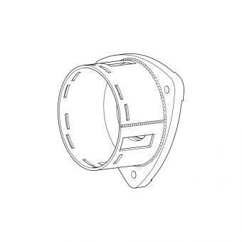 GEHÄUSE PFK97/4 TK340 B13-3 AZ300 L116,5 1120907 La Walterscheid® Walterscheid® Kupplungsgehäuse PFK 97/4 - 1120907