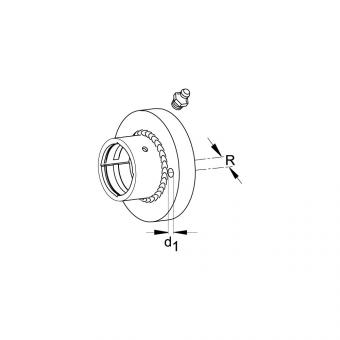 GEHÄUSE FKB61/30R R75 B12,25 L112 1124712 La Walterscheid® Walterscheid® Carter d'embrayage FKB 61/30R - 1124712